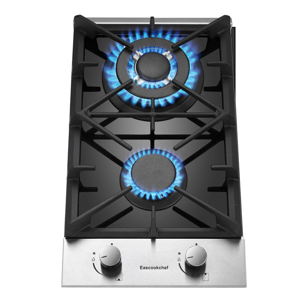 JOEAONZ 11.6'' Gas 2 Burner Cooktop Wayfair Canada